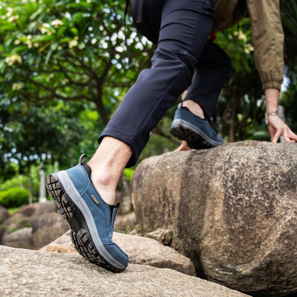 [⏰50% de descuento hoy - ¡no te lo pierdas! ] 🔥 Zapatos para caminar de diseño ergonómico 👞 Cosidos a mano✅ Soporte de arco, caminata cómoda