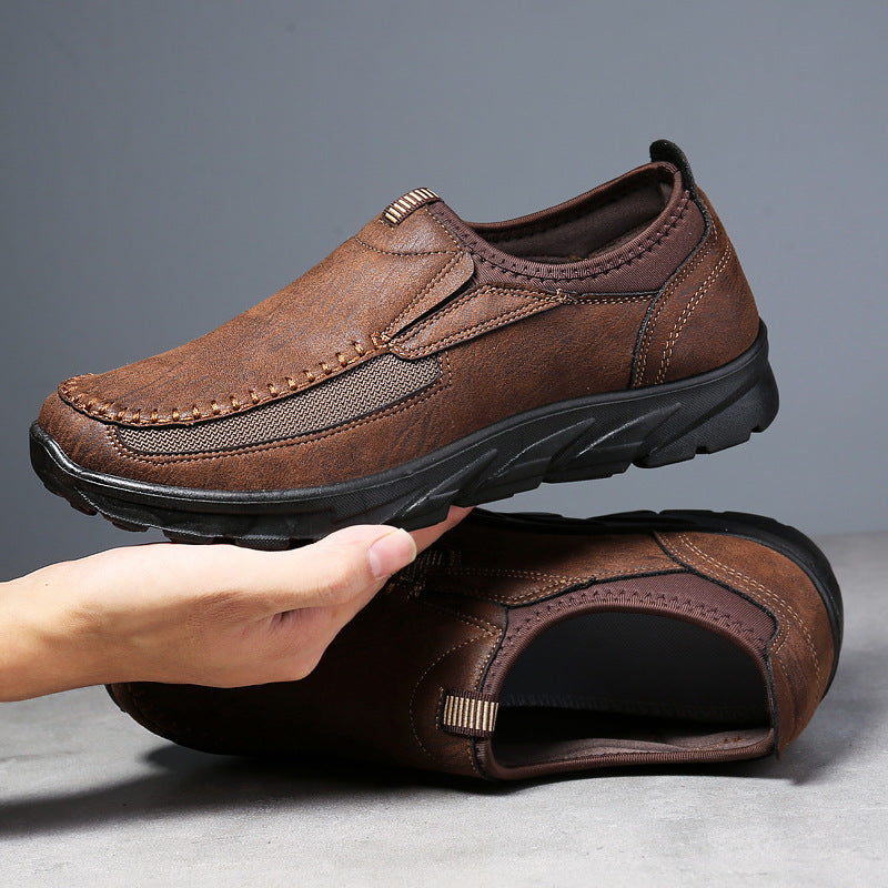 ⏰ ¡Último día! ¡50% de descuento! 👞 Zapatos de piel auténtica italiana 🐂 Cosidos a mano, suaves y con un ajuste cómodo ✅ Soporte para el arco del pie, reduce la presión en los pies y proporciona comodidad durante todo el día.
