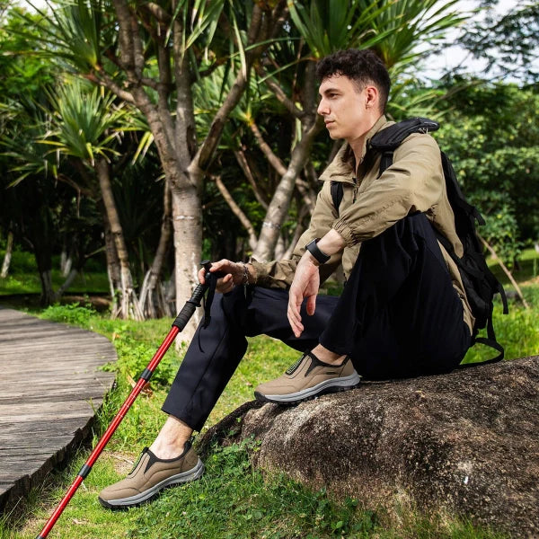 KEENPE® – Zapatos de gamuza, cosidos a mano, diseñados para proporcionar una pisada estable, cómoda y natural durante todo el día