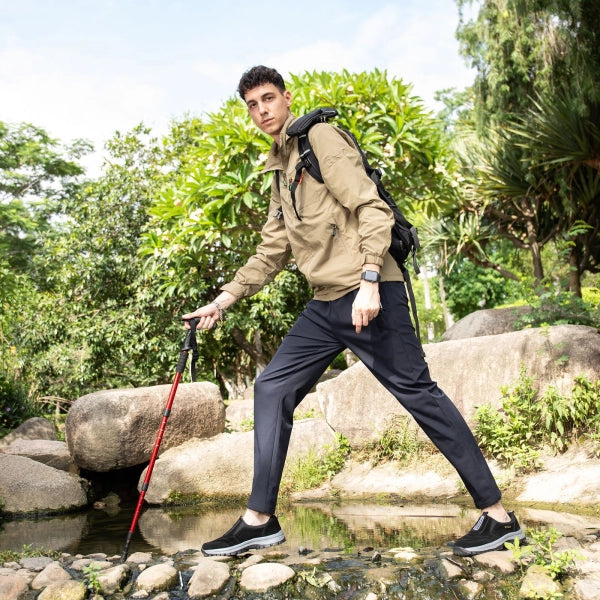 [⏰50% de descuento hoy - ¡no te lo pierdas! ] 🔥 Zapatos para caminar de diseño ergonómico 👞 Cosidos a mano✅ Soporte de arco, caminata cómoda