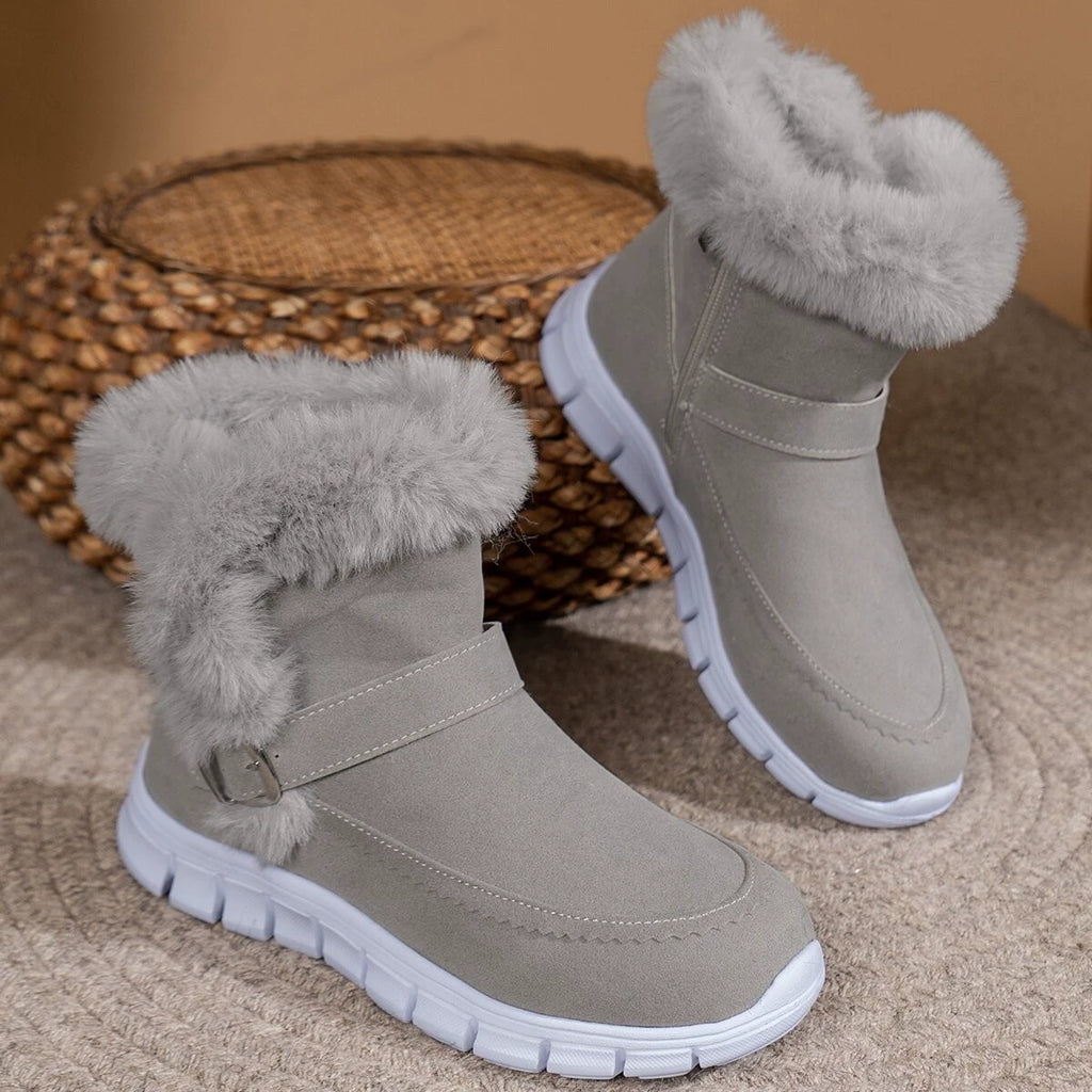 Coesses® - Calçado ortopédico de inverno com formato ergonómico para alívio de dores nos pés, joelhos e costas - Mulher