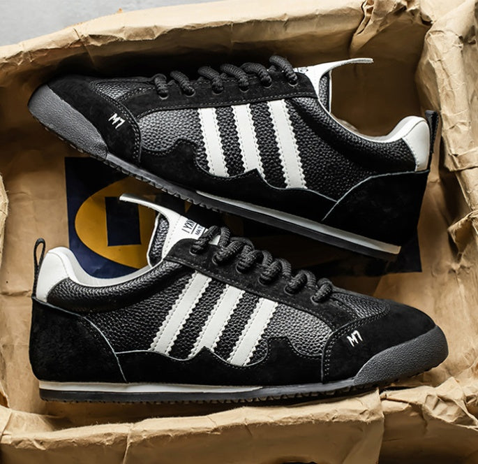 【🎁Offerta a tempo limitato】Scarpe da passeggio dal design ergonomico 👞Suola cucita a mano + suola antiscivolo ✅ Supporto dell'arco plantare per una camminata confortevole✅