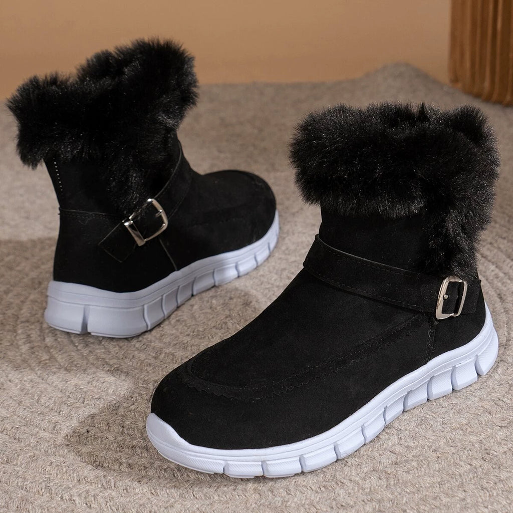 Coesses® - Calçado ortopédico de inverno com formato ergonómico para alívio de dores nos pés, joelhos e costas - Mulher