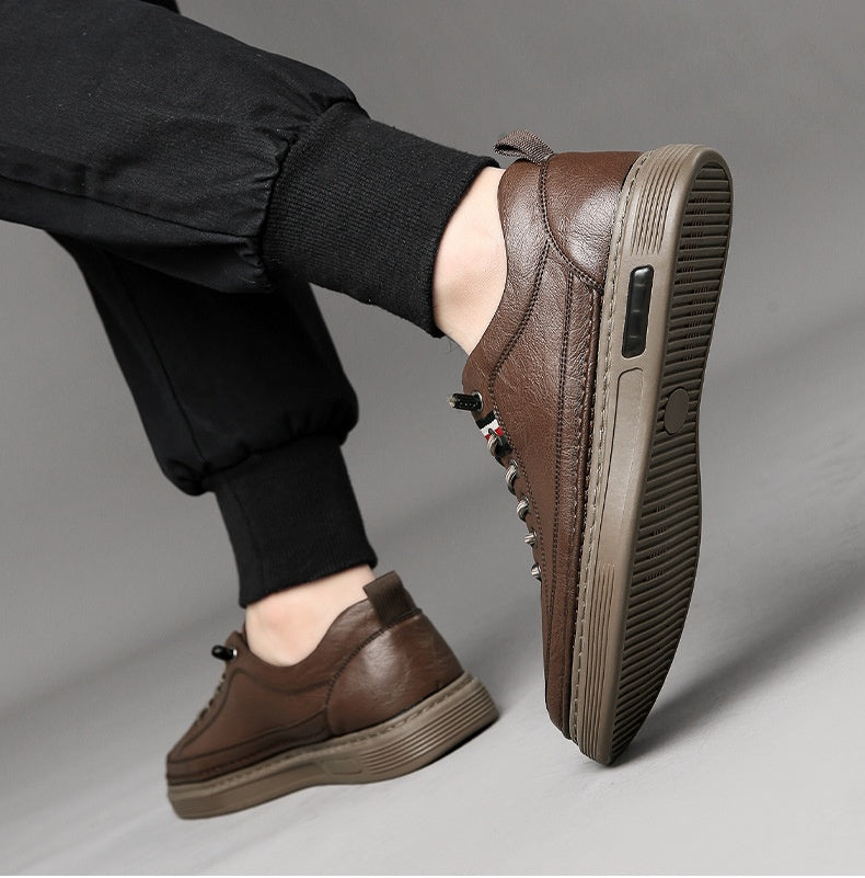🔥Zapatos ortopédicos cosidos a mano de piel de becerro australiana👞✅Soporte para el arco del pie: alivia el dolor de pies✅Imprescindibles para hombres: impermeables y antideslizantes✅