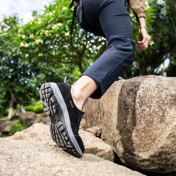 [⏰50% de descuento hoy - ¡no te lo pierdas! ] 🔥 Zapatos para caminar de diseño ergonómico 👞 Cosidos a mano✅ Soporte de arco, caminata cómoda