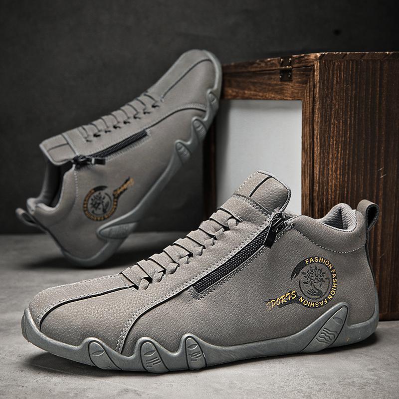 Coesses®丨  Zapatos de gamuza antideslizantes, impermeables y cosidos a mano que sostienen y corrigen naturalmente la postura del pie.