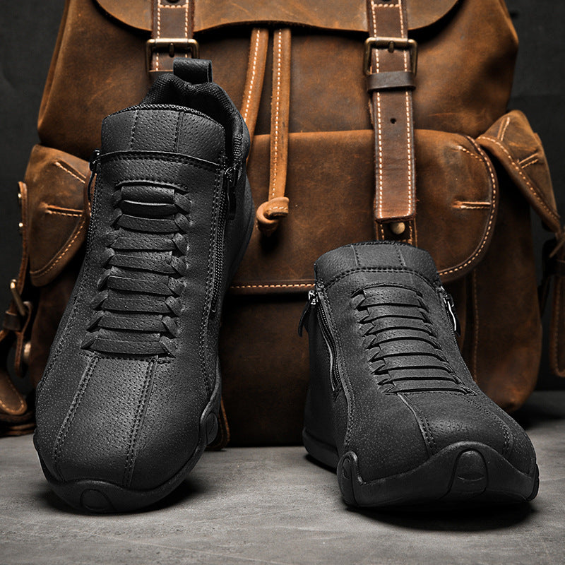 Coesses®丨  Zapatos de gamuza antideslizantes, impermeables y cosidos a mano que sostienen y corrigen naturalmente la postura del pie.