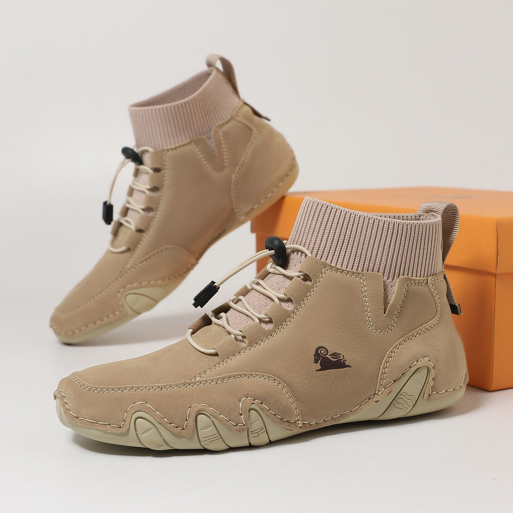 (🔥¡50% de descuento solo hoy!) Elegantes zapatos ortopédicos de primera calidad 👞 – Alivia el dolor gracias a su diseño ergonómico.