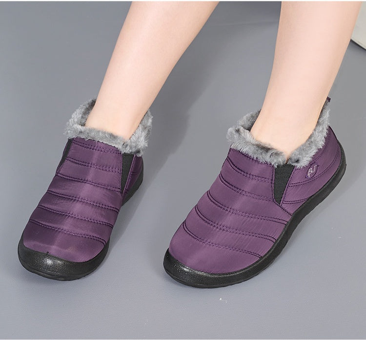 Coesses® | Botas ortopédicas de gamuza italiana de lujo: antideslizantes y cálidas: imprescindibles para condiciones de nieve 👍 Dígale adiós al dolor de pies.