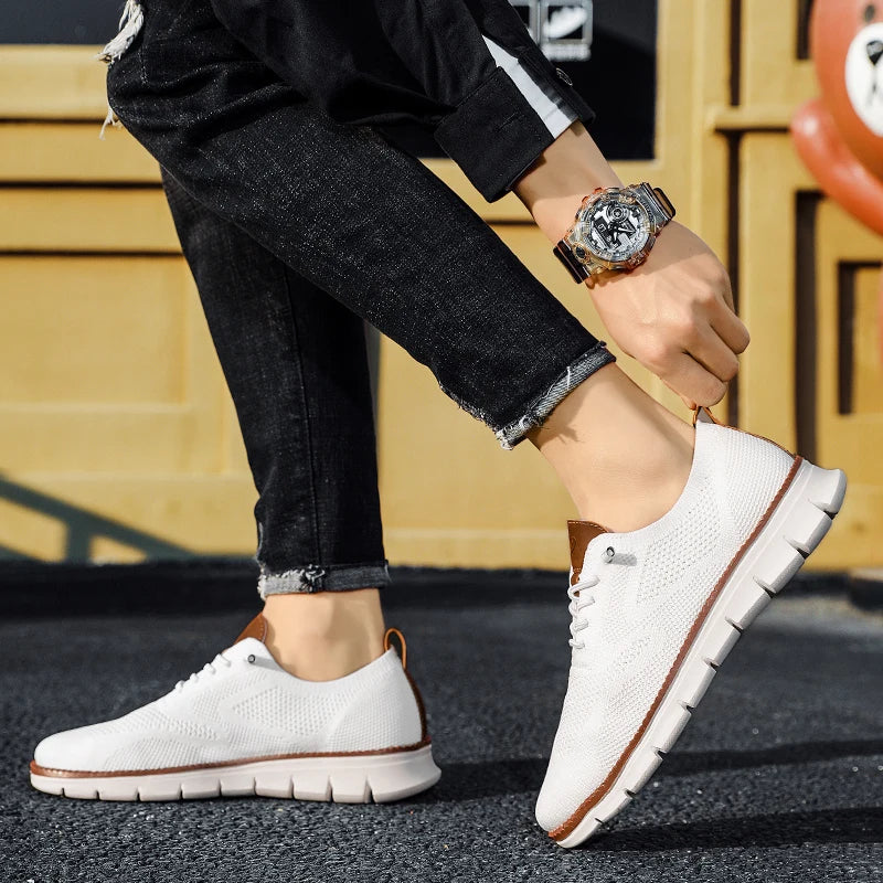 Coesses® | Zapatos ortopédicos de malla para verano, suaves y cómodos (soporte para el arco del pie, alivian el dolor)