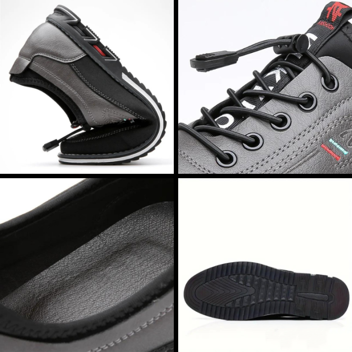 Coesses® | 50% de descuento hoy - ¡no te lo pierdas! Zapatos ortopédicos de cuero suaves y cómodos (con colchón de aire - alivia el dolor de pies - antideslizantes - resistentes al desgaste)