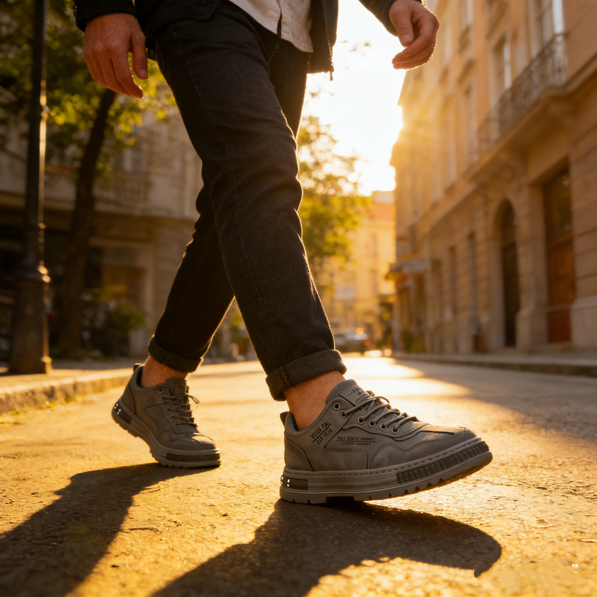 【⏰¡60% de descuento hoy! ¡No te lo pierdas!】Zapatillas ortopédicas ergonómicas con amortiguación para caminar✅️Zapatillas ortopédicas saludables diseñadas específicamente para hombres europeos.