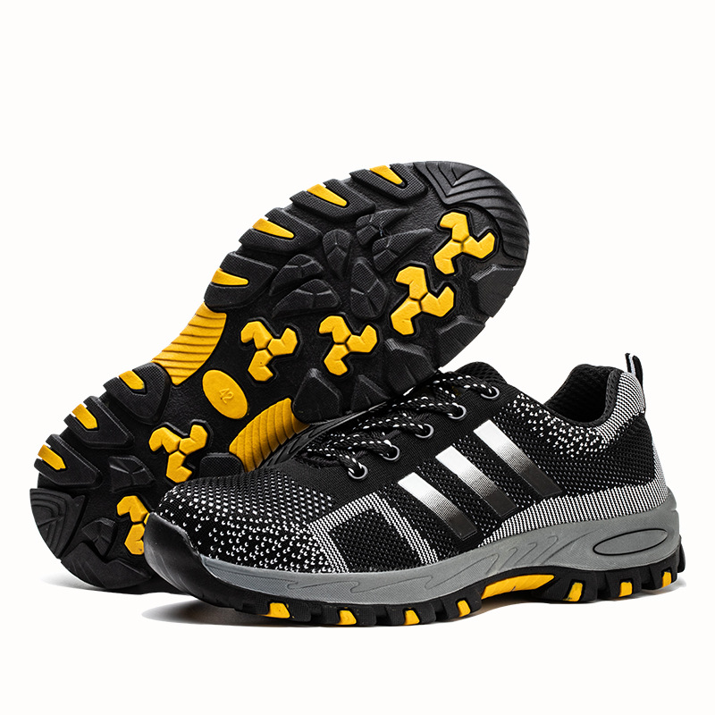 Botas de trabalho para homem com biqueira de aço