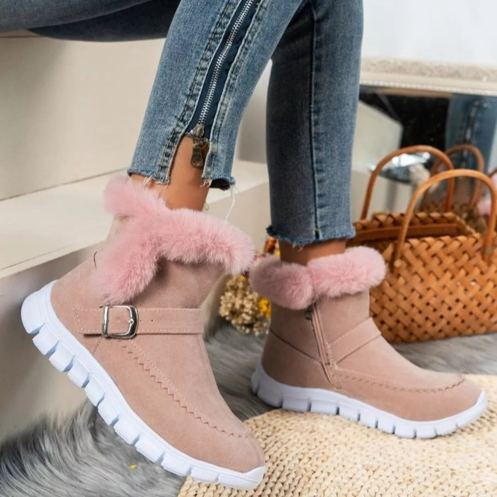 Coesses® - Calçado ortopédico de inverno com formato ergonómico para alívio de dores nos pés, joelhos e costas - Mulher