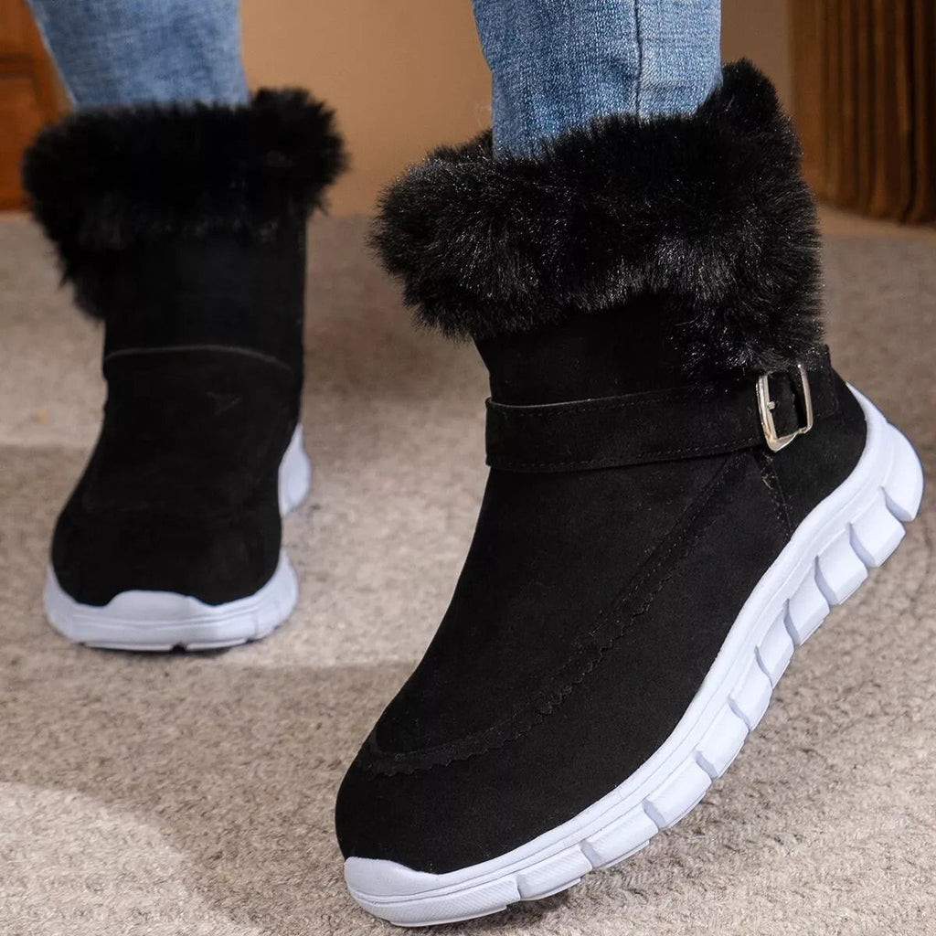 Coesses® - Calçado ortopédico de inverno com formato ergonómico para alívio de dores nos pés, joelhos e costas - Mulher