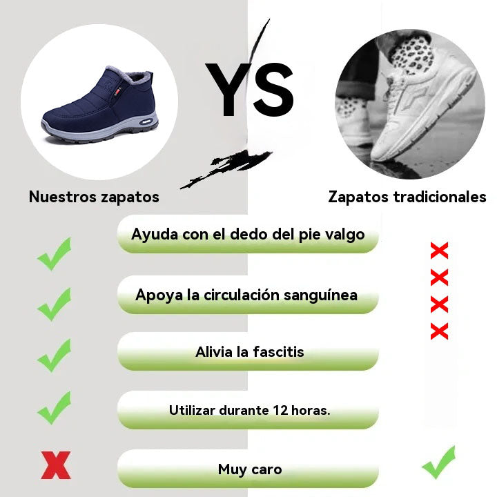 coesses® - Calzado ortopédico ergonómico de invierno para dolores de pies, rodillas y espalda - Unisex