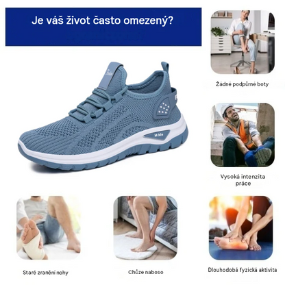 🎉 Nabídka za poloviční cenu! ✅ Ortopedická zdravotní obuv navržená speciálně pro osoby s potížemi nohou; účinně ulevuje od bolesti zad, kloubů i chodidel.