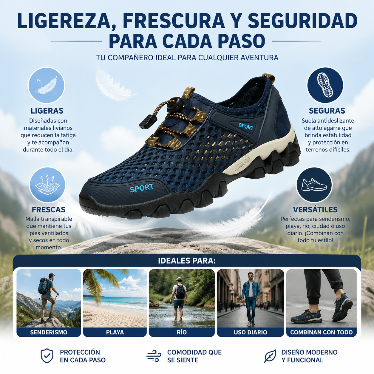 【🎁Ultimo giorno a metà prezzo! Non perdete l'occasione!】Sandali ortopedici e ammortizzanti dal design ergonomico per un'esperienza di camminata più confortevole👞