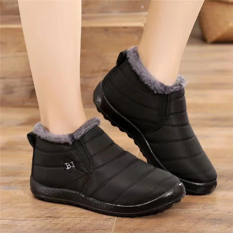 Coesses® | Botas ortopédicas de gamuza italiana de lujo: antideslizantes y cálidas: imprescindibles para condiciones de nieve 👍 Dígale adiós al dolor de pies.