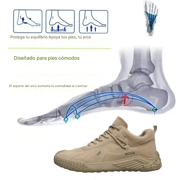 Coesses® | 40% de descuento hoy - ¡No te lo pierdas! Calzado deportivo ortopédico alemán suave y cómodo (soporte de arco - alivio del dolor)