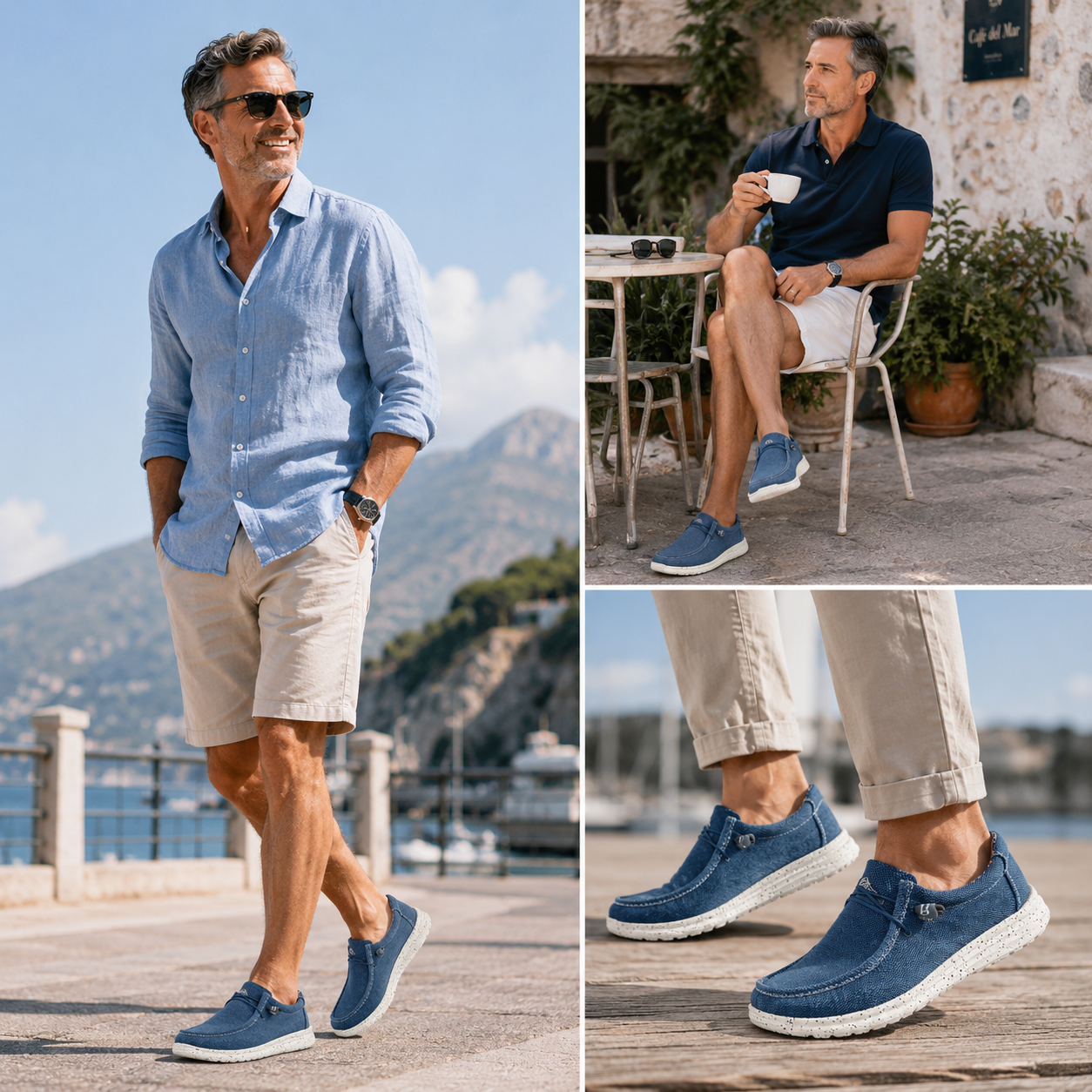🎉 ¡Oferta por tiempo limitado! 👞 Zapatos casuales de verano para hombre  | Ultraligeros y transpirables  ✅ Diseño slip-on, fáciles de poner y quitar  👣 Suela suave y antideslizante  🚶 Con soporte para el arco para caminar cómodamente todo el día