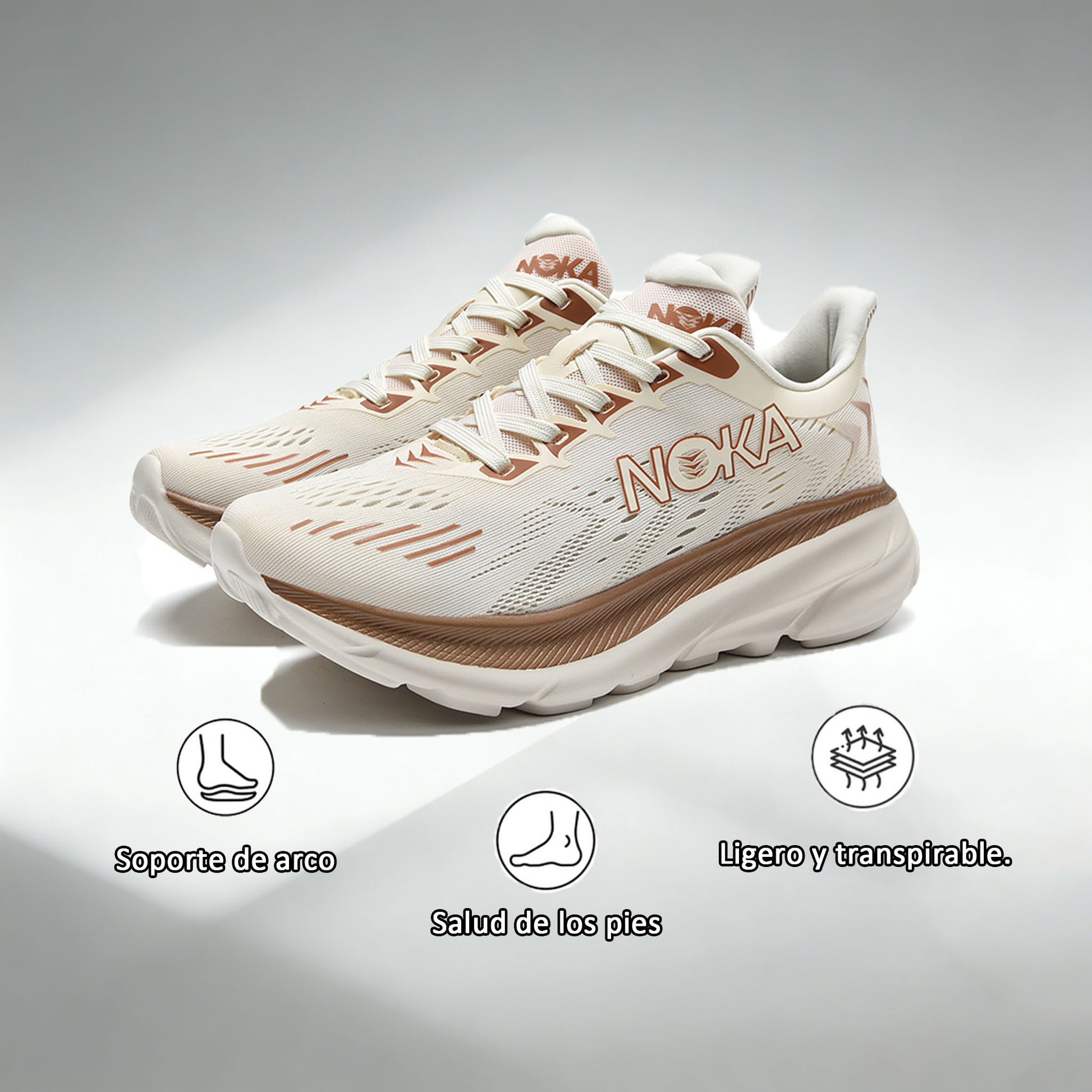 Coesses® | Calzado ortopédico médico con soporte de arco mejorado – Corrige el arco plantar, ideal para caminatas largas.