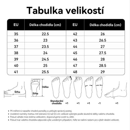 🎉 Nabídka za poloviční cenu! ✅ Ortopedická zdravotní obuv navržená speciálně pro osoby s potížemi nohou; účinně ulevuje od bolesti zad, kloubů i chodidel.