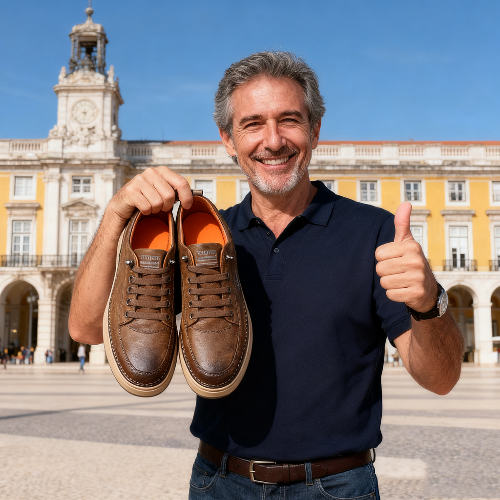 Coesses® 【⏰¡Hoy a mitad de precio! ⚡】Zapatos de piel española hechos a mano | Elegantes y refinados | Cómodos y transpirables | Alivian el dolor de pies | Acompañan al hombre en cada paso