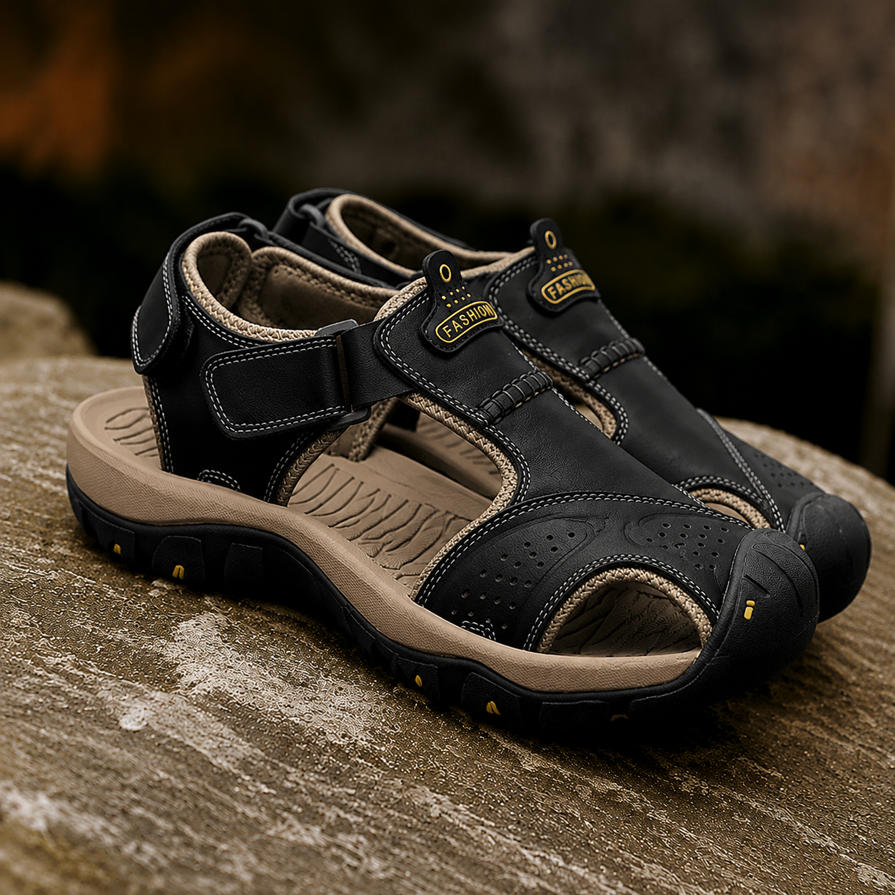 ⏰ ¡Solo hoy! ¡50% de descuento! ✅️Sandalias de piel de becerro australiana de alta calidad hechas a mano con soporte para el arco: alivian el dolor de pies y tienen un diseño ergonómico.