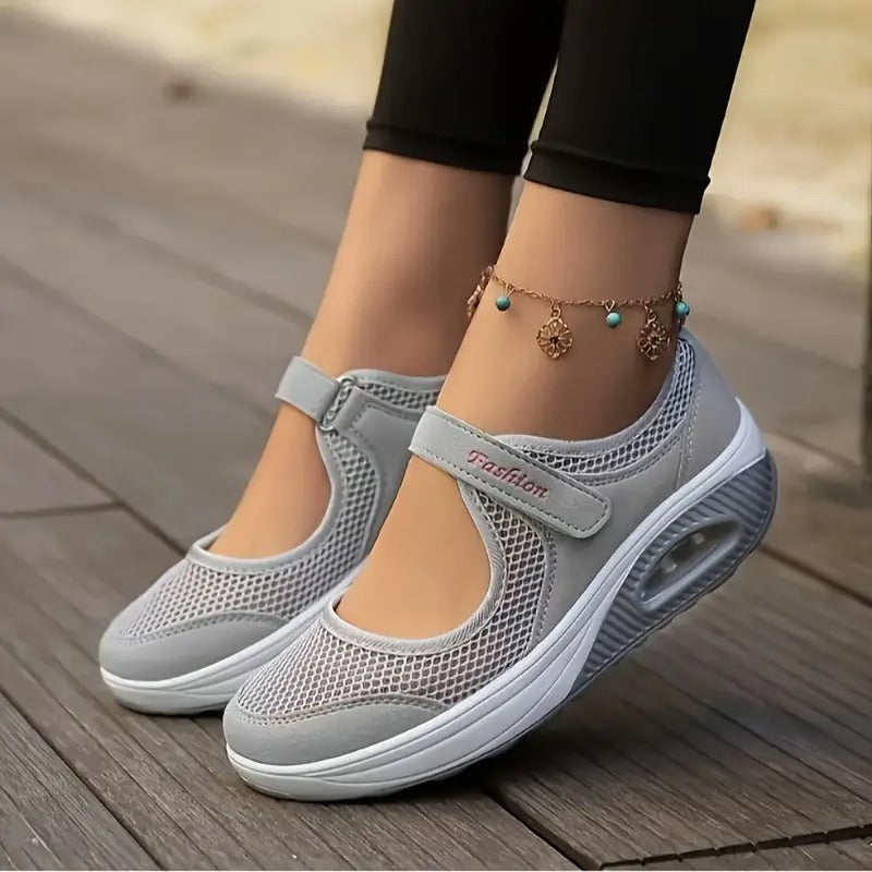 🔥Dnes za poloviční cenu | Dámská prodyšná ortopedická obuv, vysoce tlumící nárazy - s 168 patenty na obuv👞 Usnadňuje chůzi