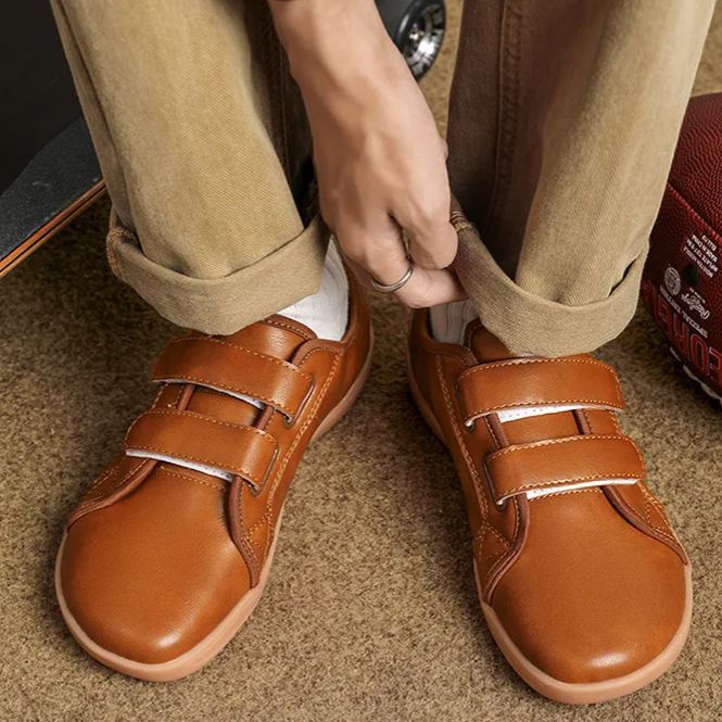 (🔥Sconto del 50% oggi - Non lasciartelo sfuggire!) - Scarpe casual in pelle facili da indossare selezionate - Impermeabili e antiscivolo (che combinano supporto, durata e comfort)
