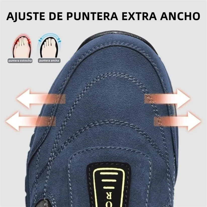 [⏰50% de descuento hoy - ¡no te lo pierdas! ] 🔥 Zapatos para caminar de diseño ergonómico 👞 Cosidos a mano✅ Soporte de arco, caminata cómoda